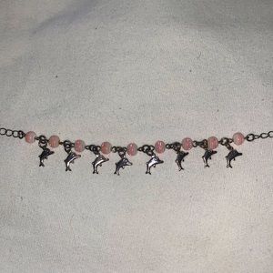 Beaded dolphin bracelet